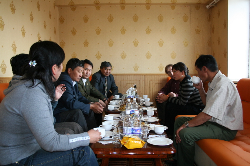lunch met de gouverneur